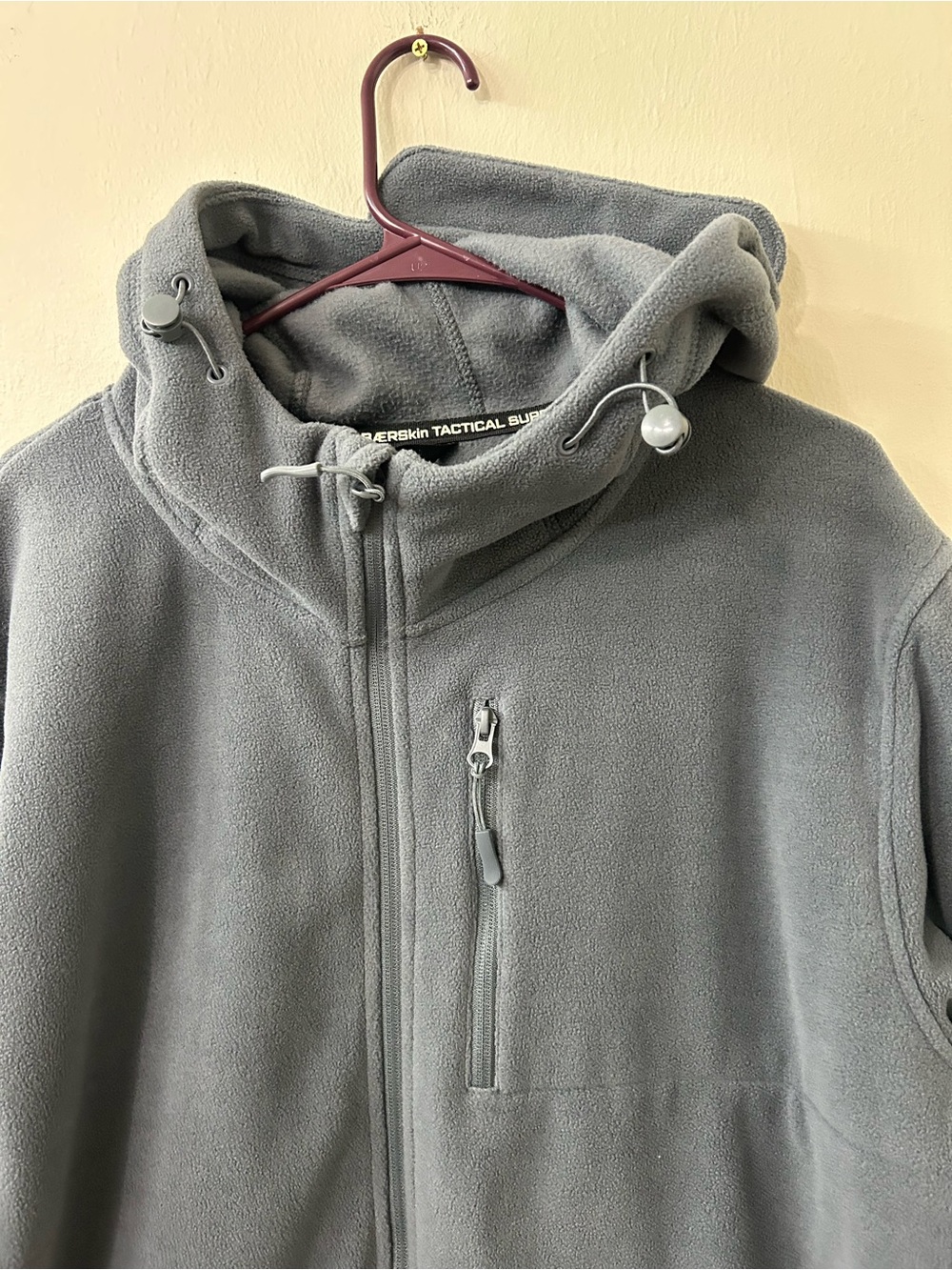 Baerskin Tactical Hoodie 340gsm Steel Gray XL - Picture 4 of 9
